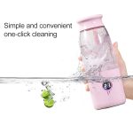 Vitamer USB Mini Tragbarer Entsafter Saftmixer Zitronenfruchtpresse Reibahlen Flasche – Bild 4