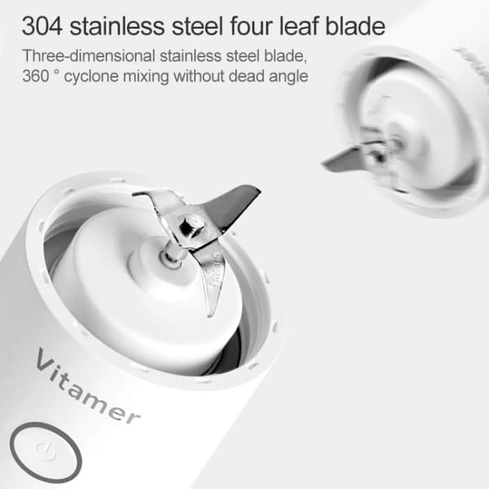 Vitamer USB Mini Tragbarer Entsafter Saftmixer Zitronenfruchtpresse Reibahlen Flasche – Bild 5