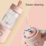 Vitamer USB Mini Tragbarer Entsafter Saftmixer Zitronenfruchtpresse Reibahlen Flasche – Bild 8