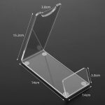 YX001 Transparenter Lichtschwert-Ausstellungsständer aus Acryl – Bild 3