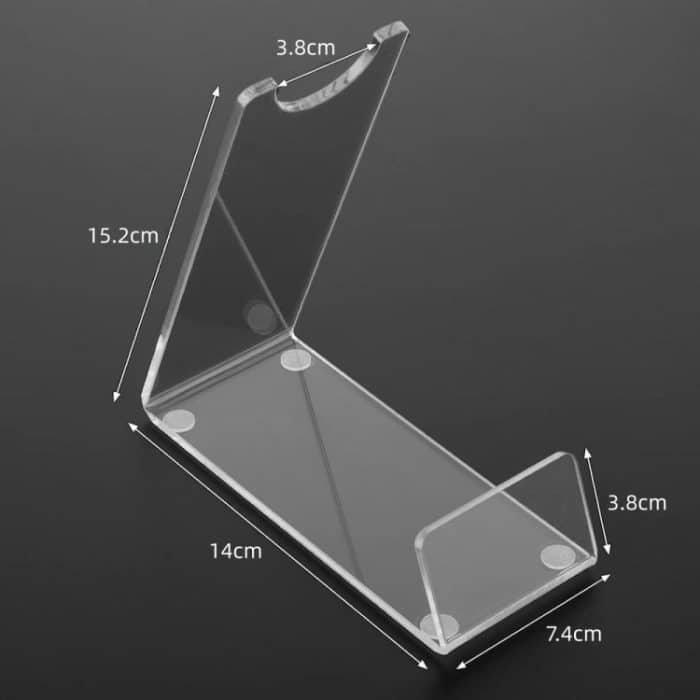 YX001 Transparenter Lichtschwert-Ausstellungsständer aus Acryl – Bild 3
