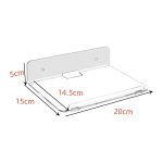 YX005 2 / Packung Wandhalter aus Acryl – Bild 2