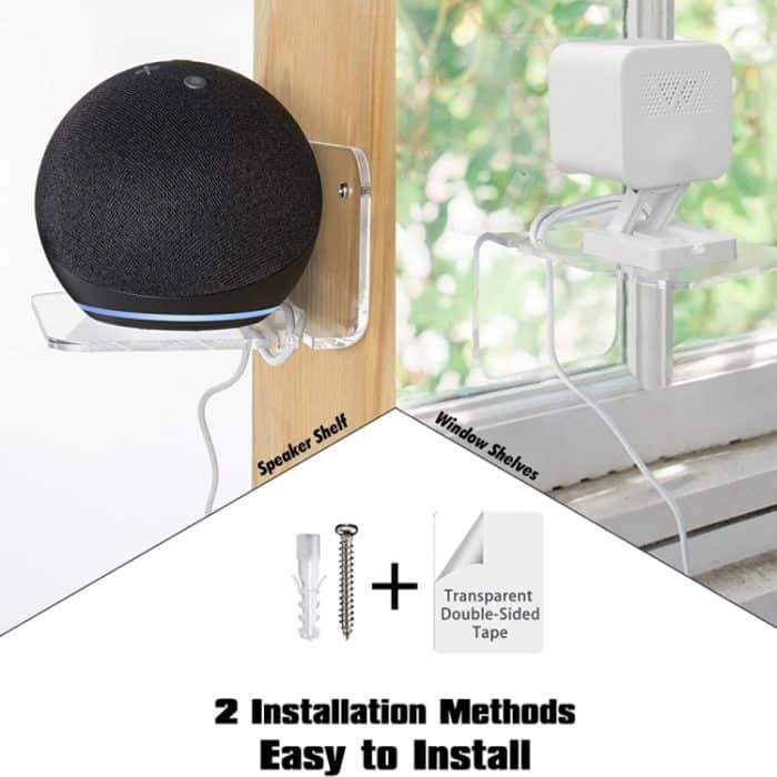 YX006 3er-Pack Wandhalter aus Acryl – Bild 4