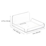 YX007 2 / Packung Wandhalter aus Acryl – Bild 2