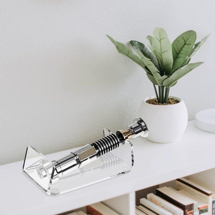 YX009 Transparenter Lichtschwert-Ausstellungsständer aus Acryl – Bild 5