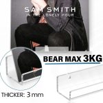 YX015 6 / Packung Acryl-Schallplattenständer zur Wandmontage für CDs – Bild 5