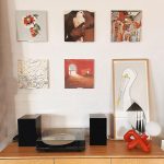 YX015 6 / Packung Acryl-Schallplattenständer zur Wandmontage für CDs – Bild 6