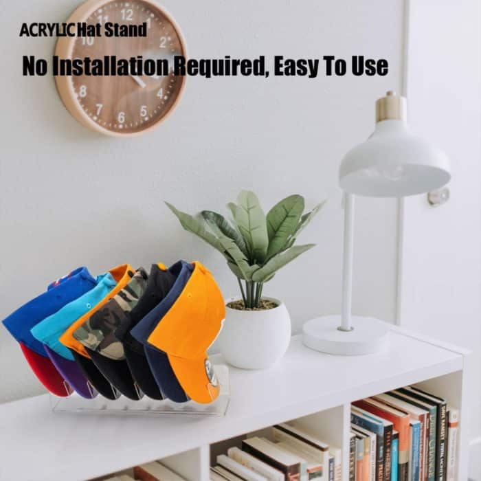 YX017 Baseballkappen-Ausstellungsständer aus Acryl, YX017 – Bild 4