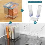 YX019-1 Kleiner Druckverschlussbeutelständer aus Acryl – Bild 4