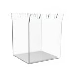 YX019-2 Großer Druckverschlussbeutelständer aus Acryl