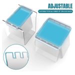 YX019-3 2-in-1-Druckverschlussbeutelständer aus Acryl – Bild 3