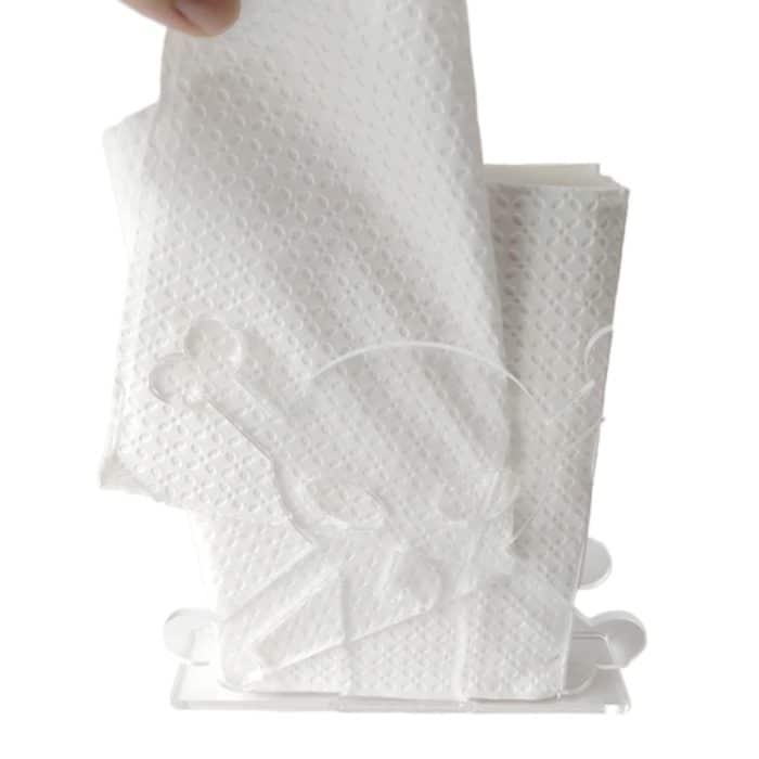 2 Stück YX013-2 Acryl-Tischpapierhandtuch-Organizer mit Totenkopf-Motiv, YX013-2 – Bild 5