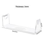 YX021-2 Acryl-Messerhalter für Schweizer Taschenmesser, Größe: 16 x 4,5 x 5 cm – Bild 3