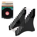YX024 Acryl-Schallplattenständer für den Schreibtisch, für Bücher und CDs, YX024