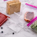 2 Stück YX025 großer Druckverschlussbeutelhalter aus Acryl – Bild 3