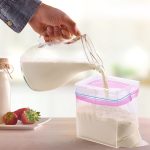 2 Stück YX025 großer Druckverschlussbeutelhalter aus Acryl – Bild 4