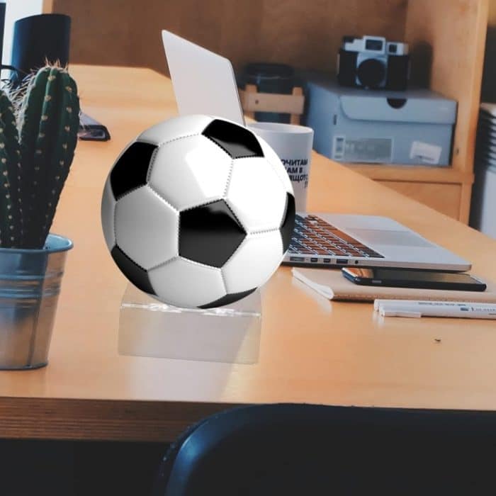 2 Stück YX044 transparenter Fußball-Ausstellungsständer aus Acryl – Bild 7