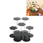 YX046 Acryl-Figuren-Ausstellungsständer, Cupcake-Kosmetik-Ausstellungsständer, YX046