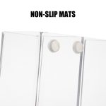 YX069 Acryl-Schallplattenregal für den Schreibtisch, CD-Ausstellungsständer, YX069 (Transparent), YX069 (Black) – Bild 3