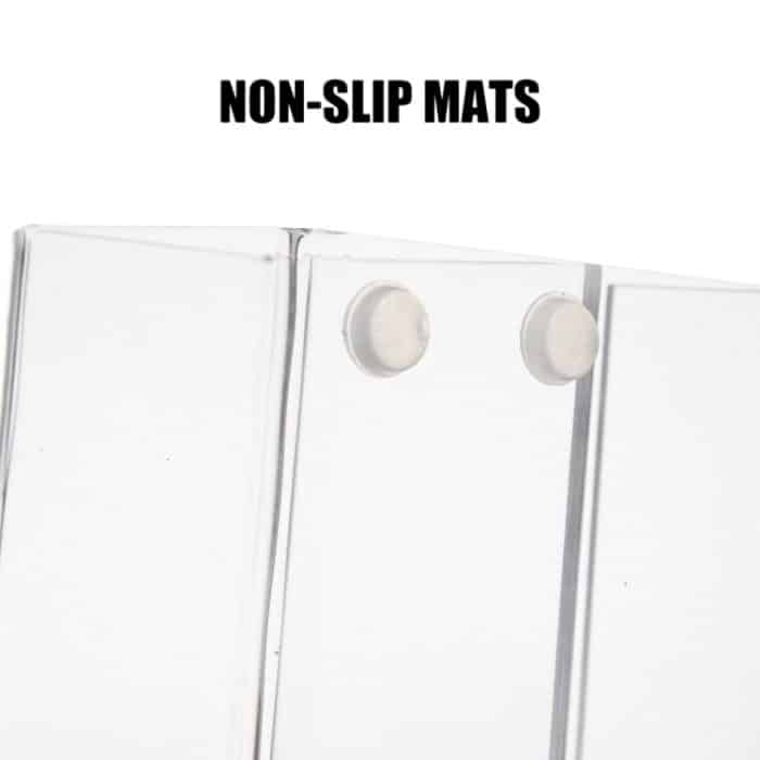 YX069 Acryl-Schallplattenregal für den Schreibtisch, CD-Ausstellungsständer, YX069 (Transparent), YX069 (Black) – Bild 3