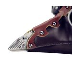 FHG103BN Halloween Metal + Leder Schnabelform Maske – Bild 5