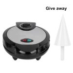 Elektrischer Eierbrötchen-Hersteller, DIY-Eistüte-Maschine, knusprige Omelette-Maschine, Pfannkuchenmaschine, EU-Stecker, EU Plug – Bild 3