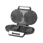 Haushalt Waffeleisen Toaster Doppel Teller Heizung Mini Frühstück Maschine Sandwich Elektrische Kuchen Backen Maschine, EU Stecker – Bild 2