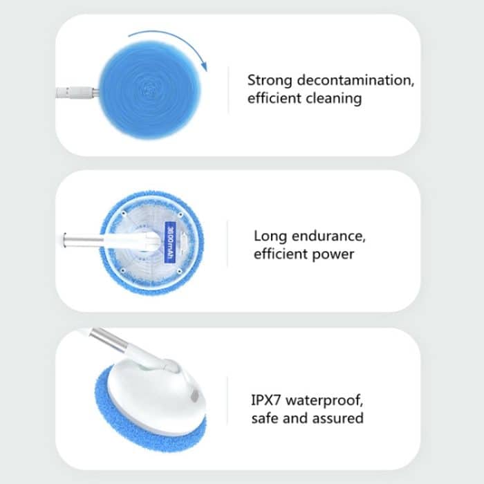 Drahtloser elektrischer intelligenter Teleskop-Glaswisch-Fensterreiniger – Bild 6