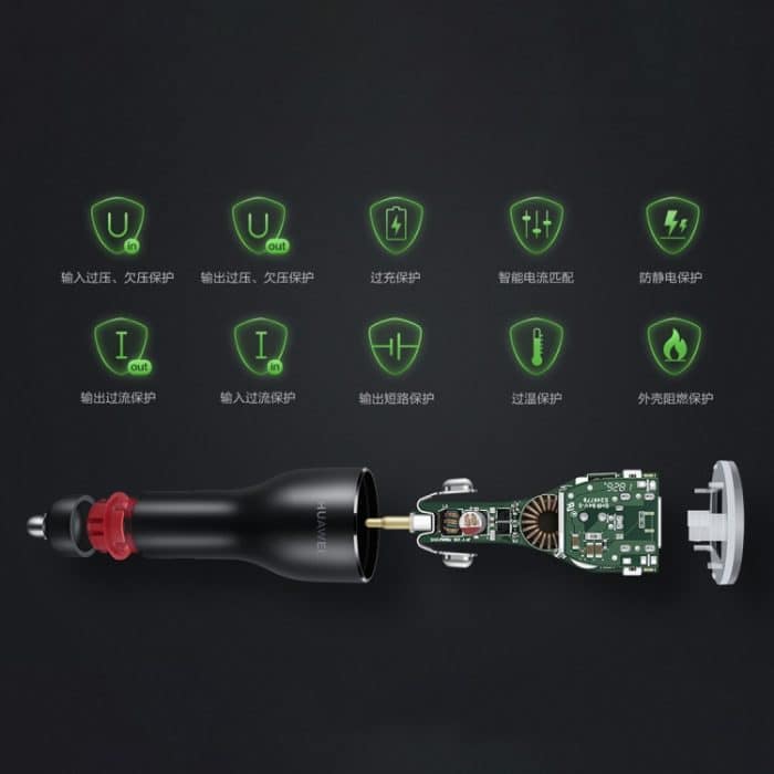 Original Huawei CP37 USB-Autoladegerät Super Charge-Version (max. 40 W), CP37 – Bild 7