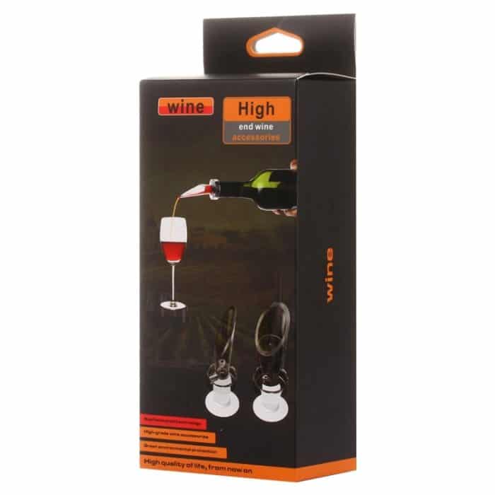 NiJia Portable Essential Belüftung Oxygenating Wine Pourer Rotwein Flaschenverschluss Belüfter Dekanter, die erste Generation – Bild 7