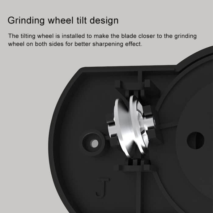 Original Xiaomi Youpin Huohou tragbare Küche Doppelrad-Messerschärfer – Bild 6