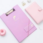 Kreatives Briefpapier Schönes Tier A4 Ordner Test Papptellerhalter Schulbürobedarf, zufällige Farblieferung – Bild 2