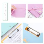 Kreatives Briefpapier Schönes Tier A4 Ordner Test Papptellerhalter Schulbürobedarf, zufällige Farblieferung – Bild 4