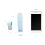 Deli Creative Briefpapier Geometrie Hefter Bunte Mode Hefter Schulbürobedarf Klein, Größe: 4,9 * 2,2 cm, zufällige Farblieferung – Bild 6