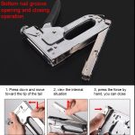 Nagelpistole U-Typ / T-Typ / Türtyp-Nagel-Universalnagler, Nailer, With Handle Case, With 1000 PCS Nails, With Handle Case & 1000 PCS Nails – Bild 3