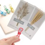 100 PCS Mehrzweck-Wohnkultur Kleidung Foto hängen Klammern, zufällige Farblieferung – Bild 6