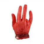 Beliebte beängstigende Halloween Prop Bloody Four Finger Fake Hand – Bild 3