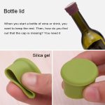 10 PCS Candy Color Silikon Wein Bier Gewürze Flaschenverschluss Zufällige Farblieferung – Bild 4