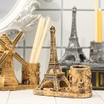 Kreative Retro Harz Holland Windmühle Stift Container Schule Briefpapier Leben Bürobedarf, zufällige Farblieferung – Bild 5