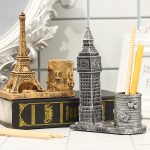 Kreative Retro Harz Holland Windmühle Stift Container Schule Briefpapier Leben Bürobedarf, zufällige Farblieferung – Bild 6