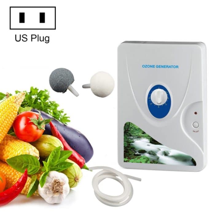 600 mg Ozongenerator, Reiniger, Sterilisator für Gemüse und Obst, US Plug, EU Plug – Bild 1