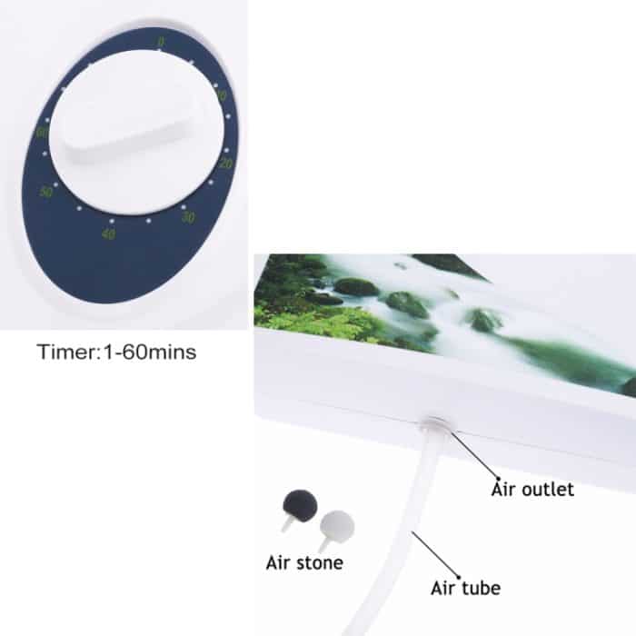 600 mg Ozongenerator, Reiniger, Sterilisator für Gemüse und Obst, US Plug, EU Plug – Bild 6