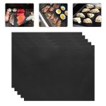 5 Stück 0,2 mm dicke Grillmatte, antihaftbeschichtet, Größe: 40 x 33 cm, 5 PCS