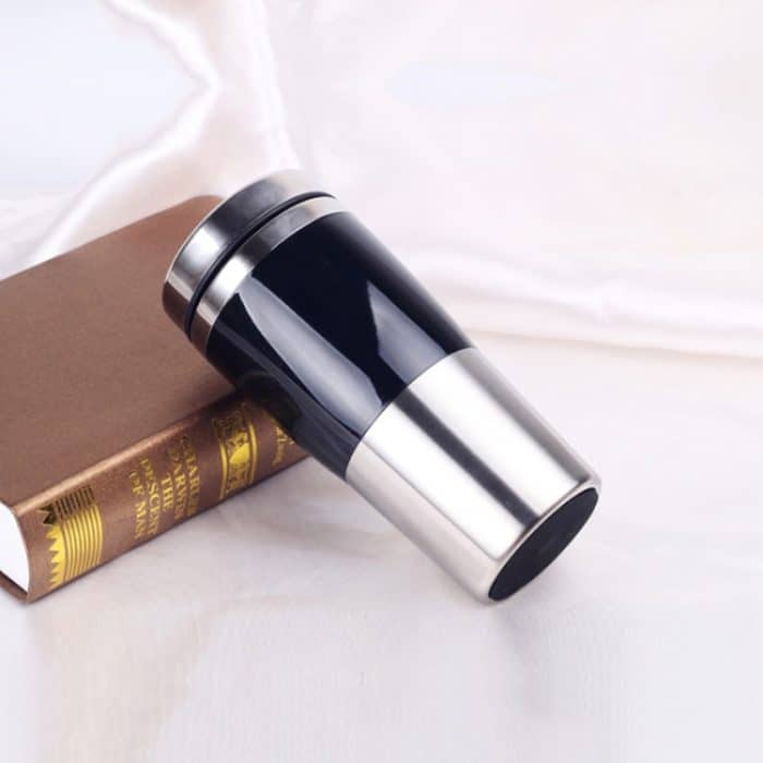 430 ml doppelt isolierter Edelstahlbecher im Auto mit Business-Wasserflasche – Bild 3