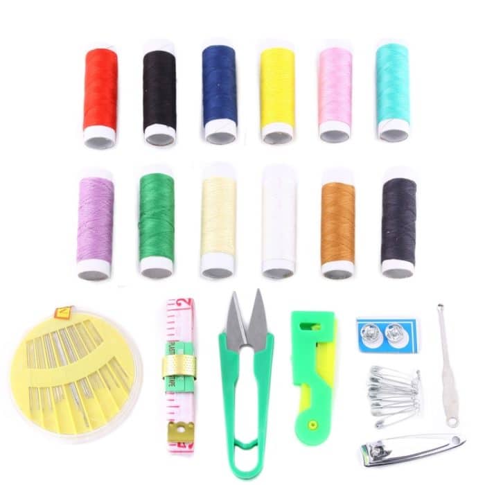 HC1445G_2.jpg Mehrfarbig, Nadelträger, Klebeband, Ohrlöffel usw., Schatzkiste, Nähkästchen für den täglichen Bedarf, zufällige Farblieferung – Bild 3