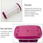 Multifunktion Home Küche Handbuch Babynahrung Aufbewahrungstasche Spender Kinder Püree Quetscher – Bild 5