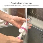 Multifunktion Home Küche Handbuch Babynahrung Aufbewahrungstasche Spender Kinder Püree Quetscher – Bild 7