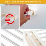 Kleiderschrank-Aufbewahrung, geschichtete Schallwand, Schrank, Regal, Schlafsaal, Schrank, Trennwand, Breite: 24 cm, Dehnungsbereich: 30–40 cm, Stretch Range:30-40cm – Bild 10