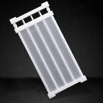 Kleiderschrank-Aufbewahrung, geschichtete Schallwand, Schrank, Regal, Schlafsaal, Trennwand, Schrank, Trennwand, Breite: 24 cm, Dehnungsbereich: 38–55 cm, Stretch Range:38-55cm – Bild 3