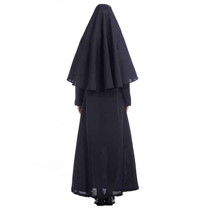 Halloween-Kostüm für Damen, Nonne, Missionar, Cosplay-Kleidung, Size:S, Size:M, Size:L, Size:XL, Size:XXL – Bild 2